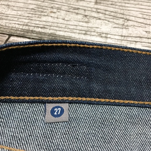 Citizens Of Humanity Ava Low Rise Straight Leg Jeans Women 27x34 Dark Wash Blue - Picture 9 of 10